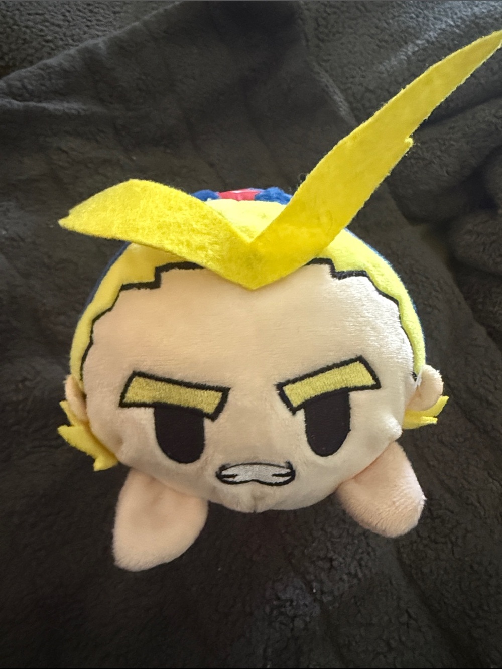 Yellow Anime-Style Plush Character Stuffed Toy. My Hero Academia Mochibi